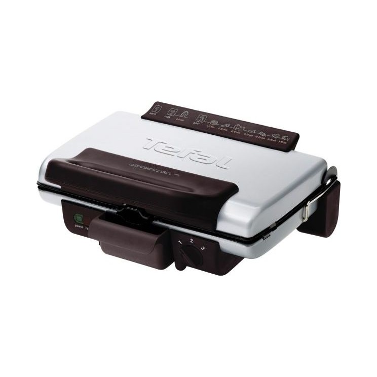 Tefal Ultra Compact Barbecue / BBQ Grill | 1700 watts | Silver | GC302B28