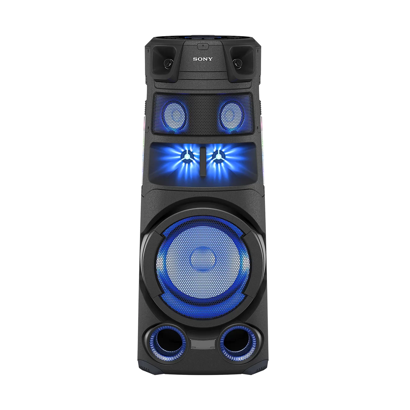 Sony V83 High Power Audio System with Omnidirectional Party Sound, BLUETOOTH®, USB | MHCV83D
