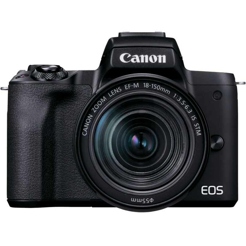 Canon EOS M50 Mark II + EF-M 15-45mm IS STM Kit, Black