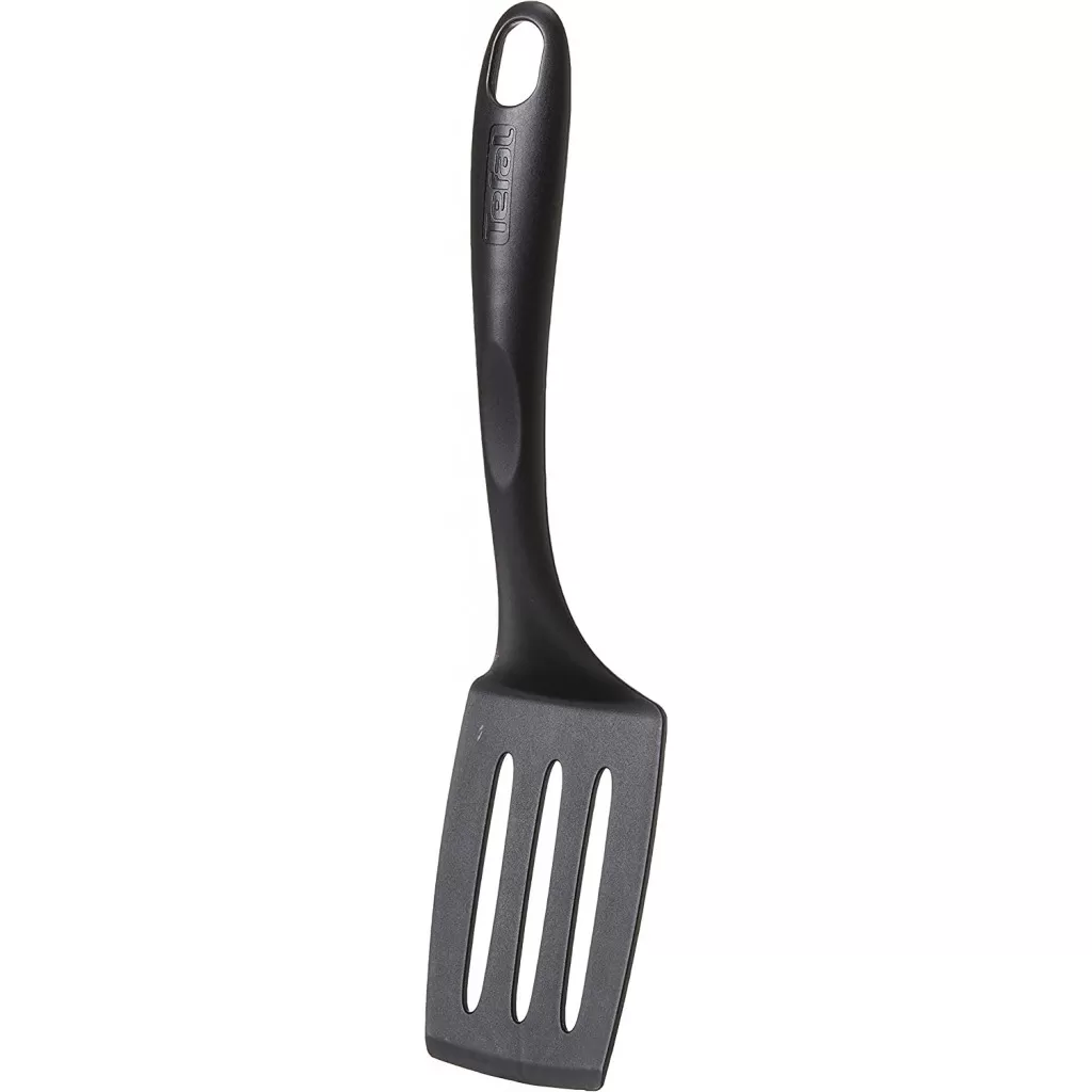 TEFAL Bienvenue Kitchen Tools Long Spatula, Black, Plastic, 2744112