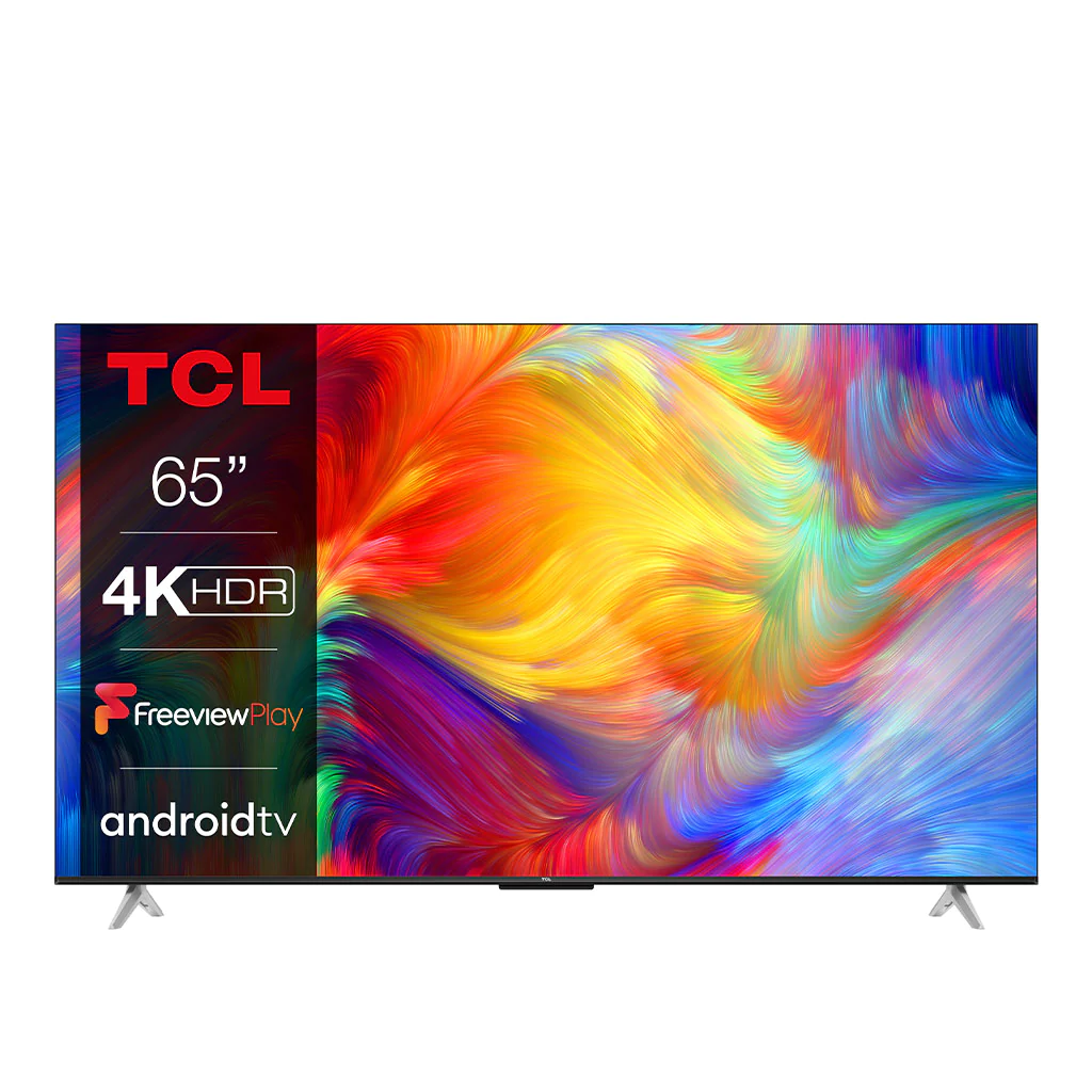 TCL 65-inch 4K UHD HDR LED Smart Android TV, 65P635