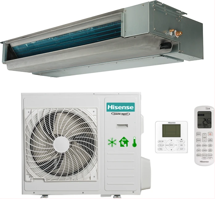 Hisense Ductable AC, R410A, Single Phase, Inverter Air Conditioner