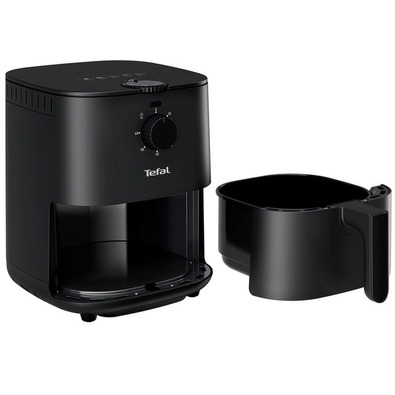 Tefal Easy Fry Essential Air Fryer, 1Kg, 4 Portions, Black, EY130840