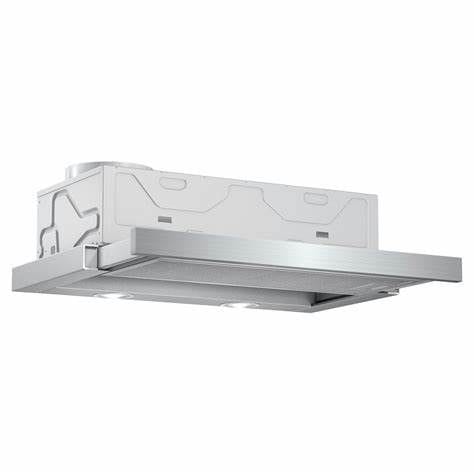 Bosch Telescopic Cooker hood 60 cm Silver metallic - DFM063W55B