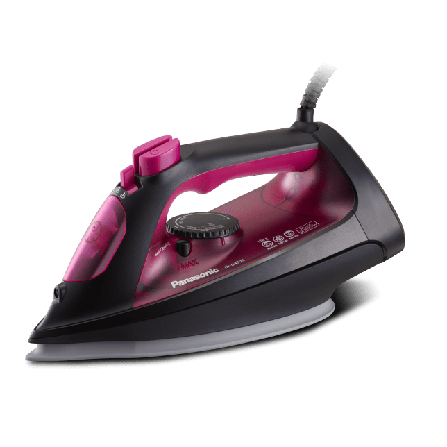 Panasonic Steam Iron, 2300W, Ni-U400, Big Ceramic Soleplate