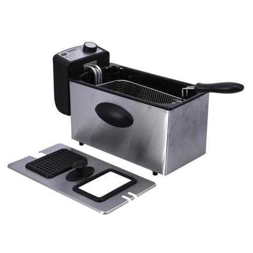 Geepas GDF36015 2180w 3L Deep Fryer w/ Overheat Protection & Chrome Plated Basket