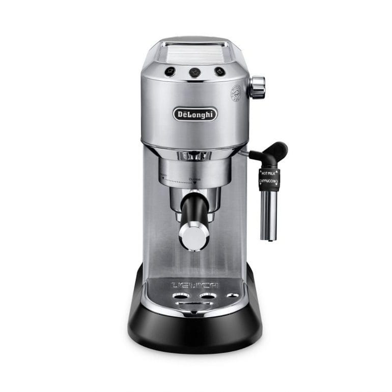 De'Longhi EC685M Dedica Deluxe Automatic Espresso Machine, 35 oz, 1, Metallic
