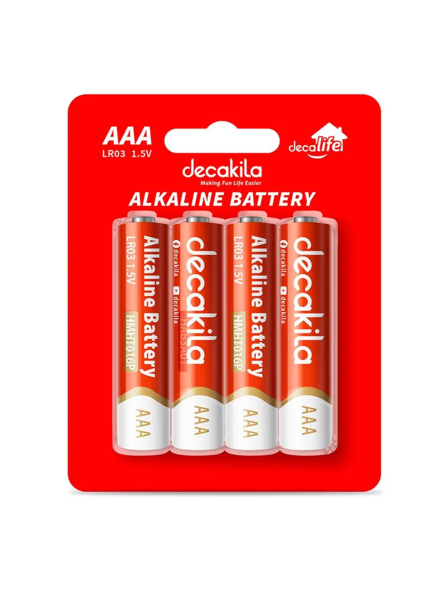 Decakila  Alkaline AAA battery, 1.5 V, HMHT016P
