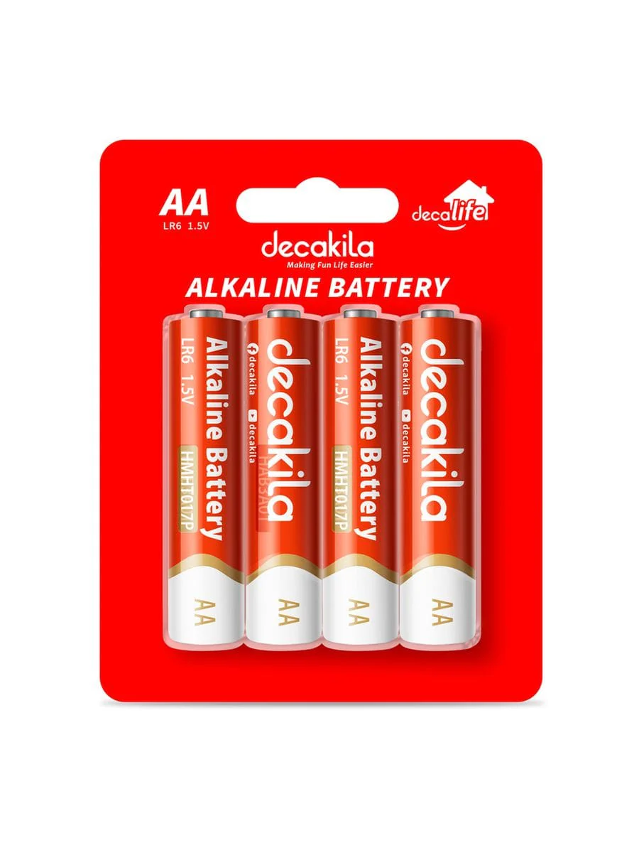 Decakila  1.5 V LR6 Alkaline AA battery, HMHT017P