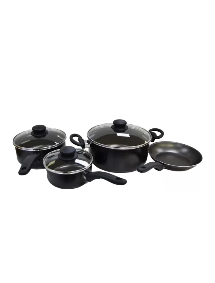 Decakila 7-Piece Aluminum Cookware Set, KMEP004B
