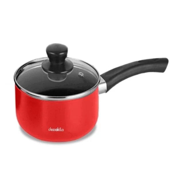 Decakila 6 inch, 2mm Thick, Aluminum  Saucepan, KMEP007B