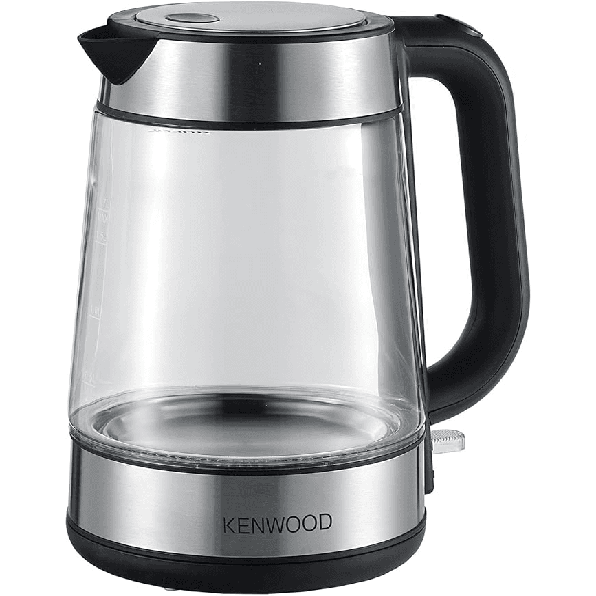 Kenwood Glass Kettle, 1.7 Litre, 2200W with Cordless Concealed, ZJG08.000CL