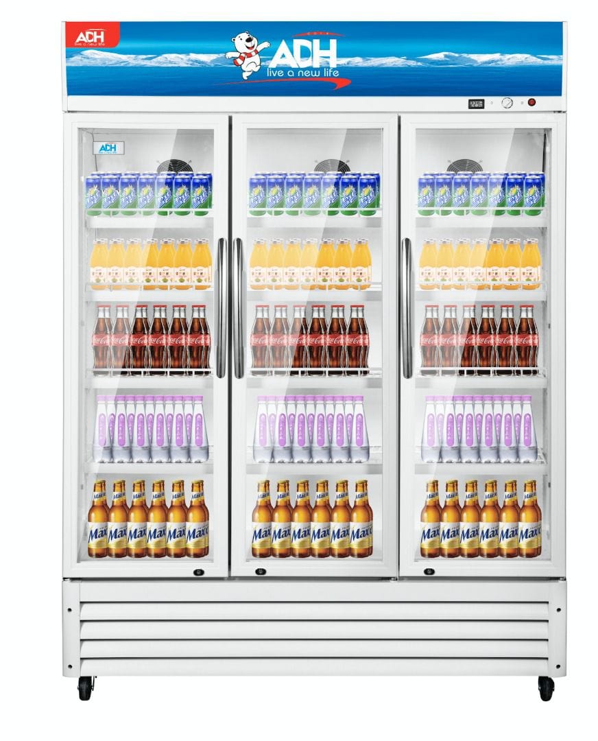 ADH 1,035 Litres 3-Door Beverage Chiller