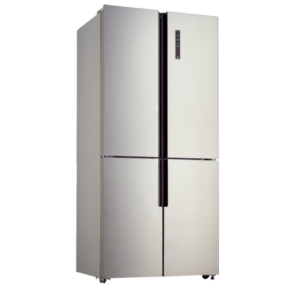 ADH 558 Litres 4-Door Refrigerator, Glass Finish