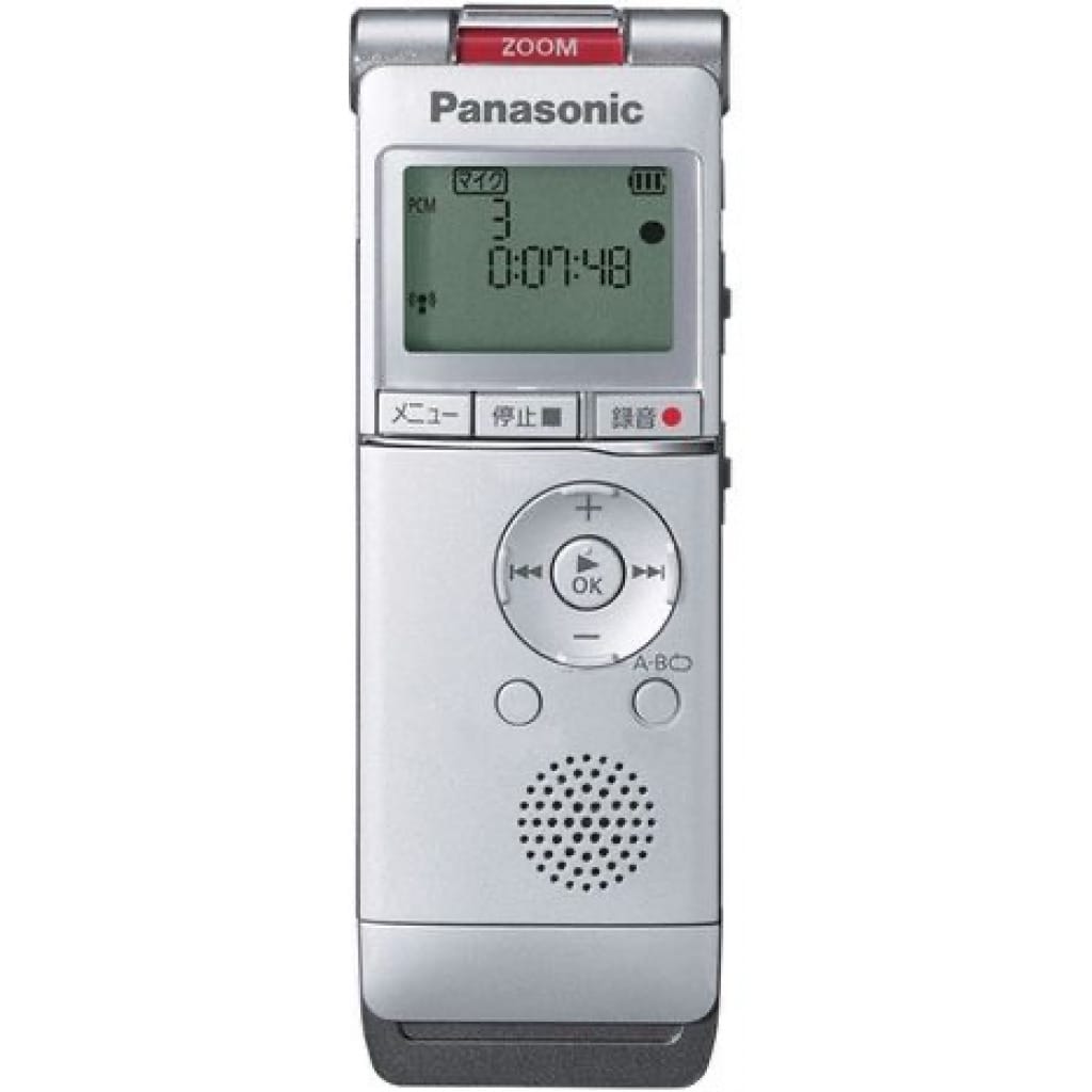 Panasonic IC Recorder with 2GB Built-in Memory, AAA Battery, RR-XS350