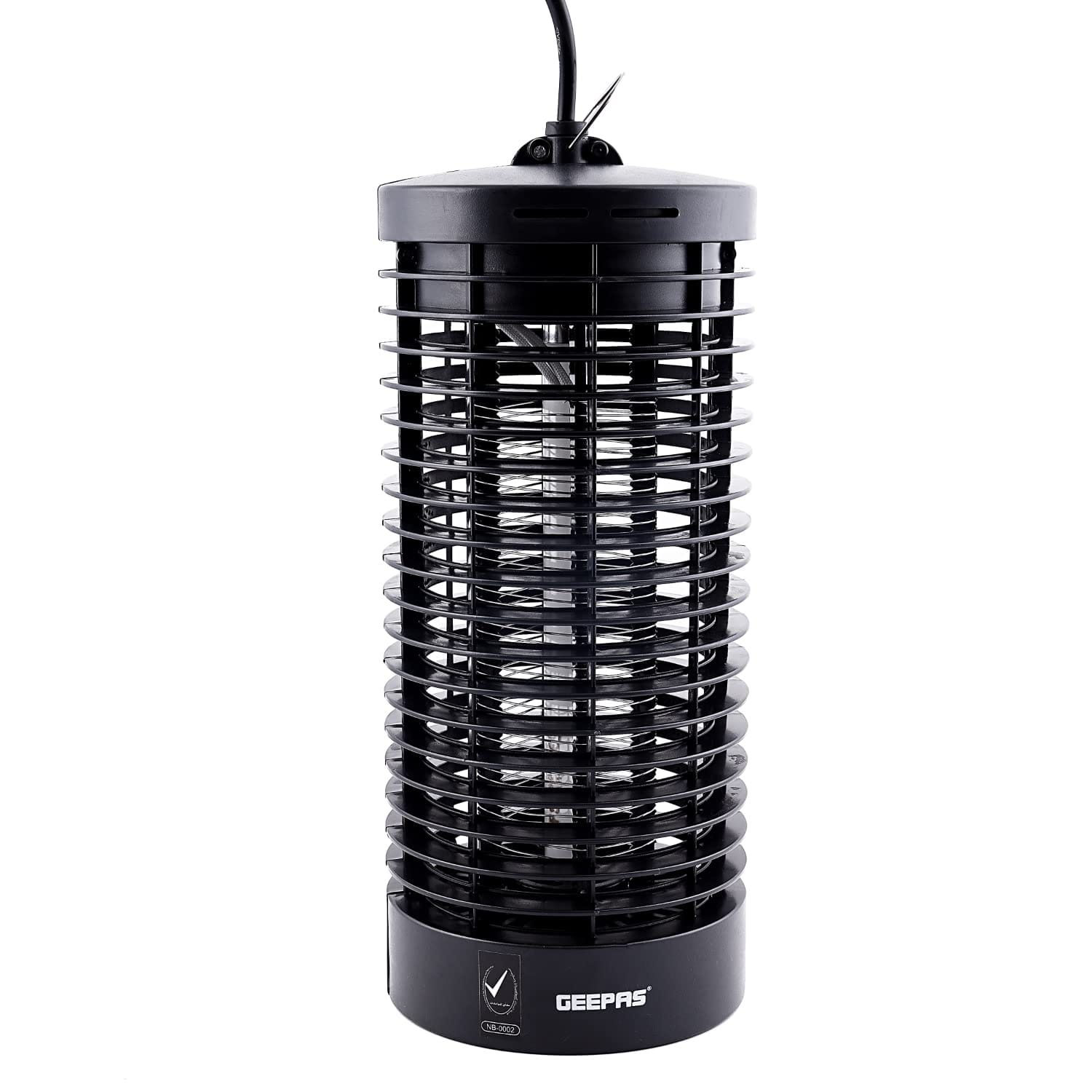 Geepas GBK1149 Electric Insect Killer Bug Zapper 6W - Safe & Portable, Non-Toxic Mosquito Ant Fly Bug Killer | Lightweight & Efficient | Mosquito Eliminator with Camping Lantern