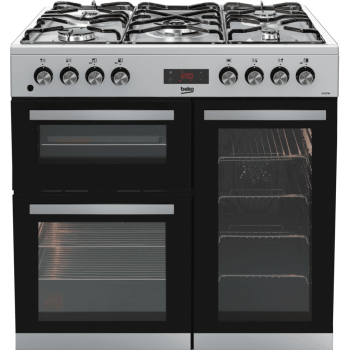 Beko KDVF90K 90cm Dual Fuel Range Cooker