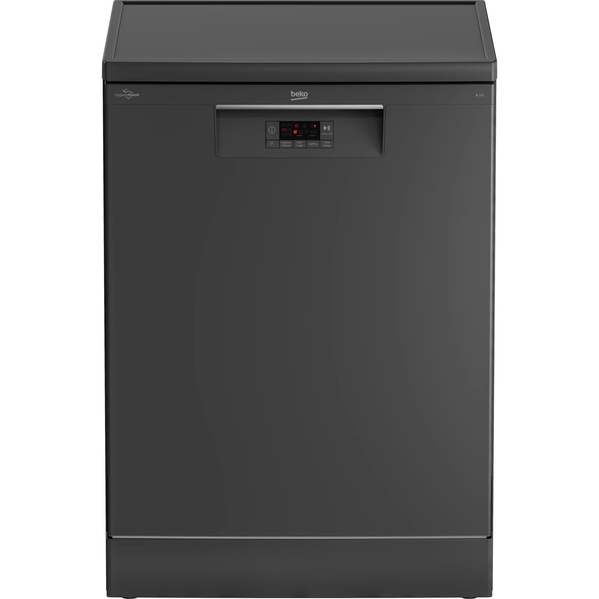 Beko Freestanding Dishwasher, Full-Size, 14 Place Settings, BDFN15430G