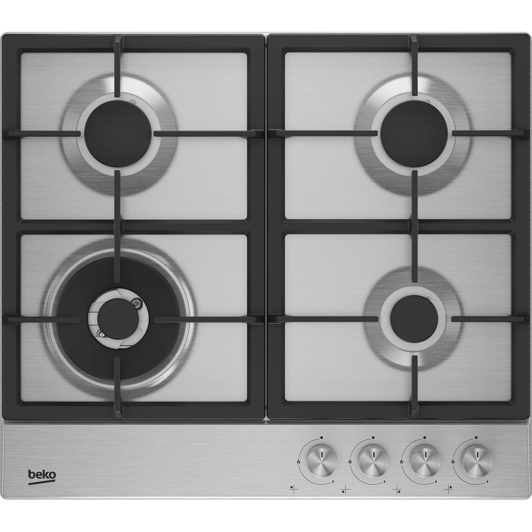 Beko Built-In Gas Hob, HQAW 64225 SX (60 cm)