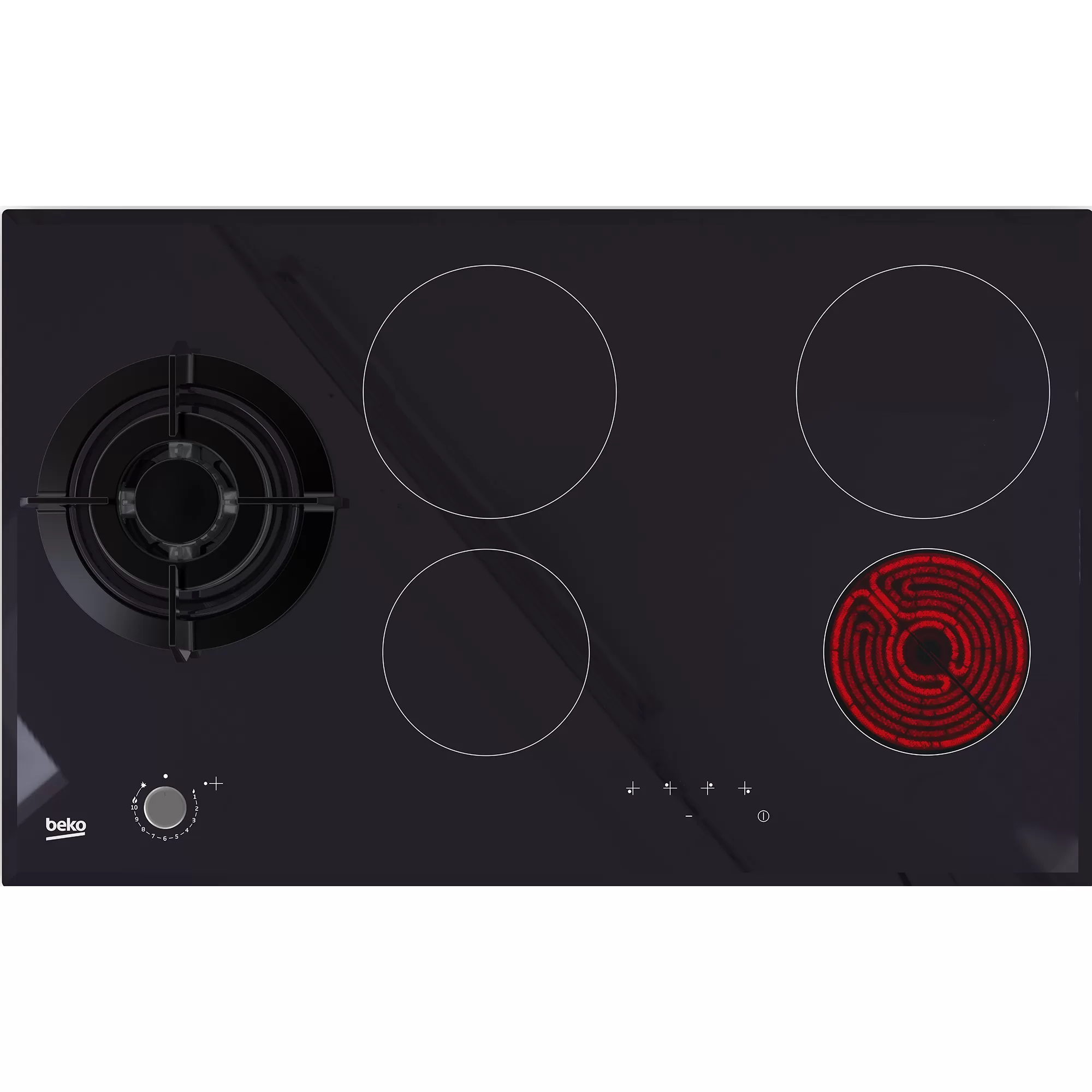 Beko Built-In Hob (Dual-Fuel, 60 cm), BHG901