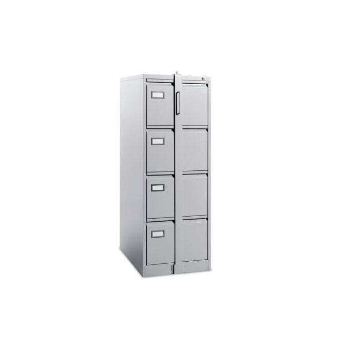 Rexel 4-Drawers Steel Filing Cabinet With Locking Bar & Ball Bearing Slide