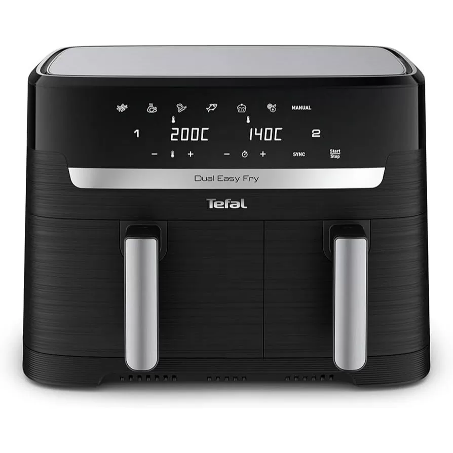 TEFAL Dual Easy Fry Air Fryer, 8.3L, EY901840