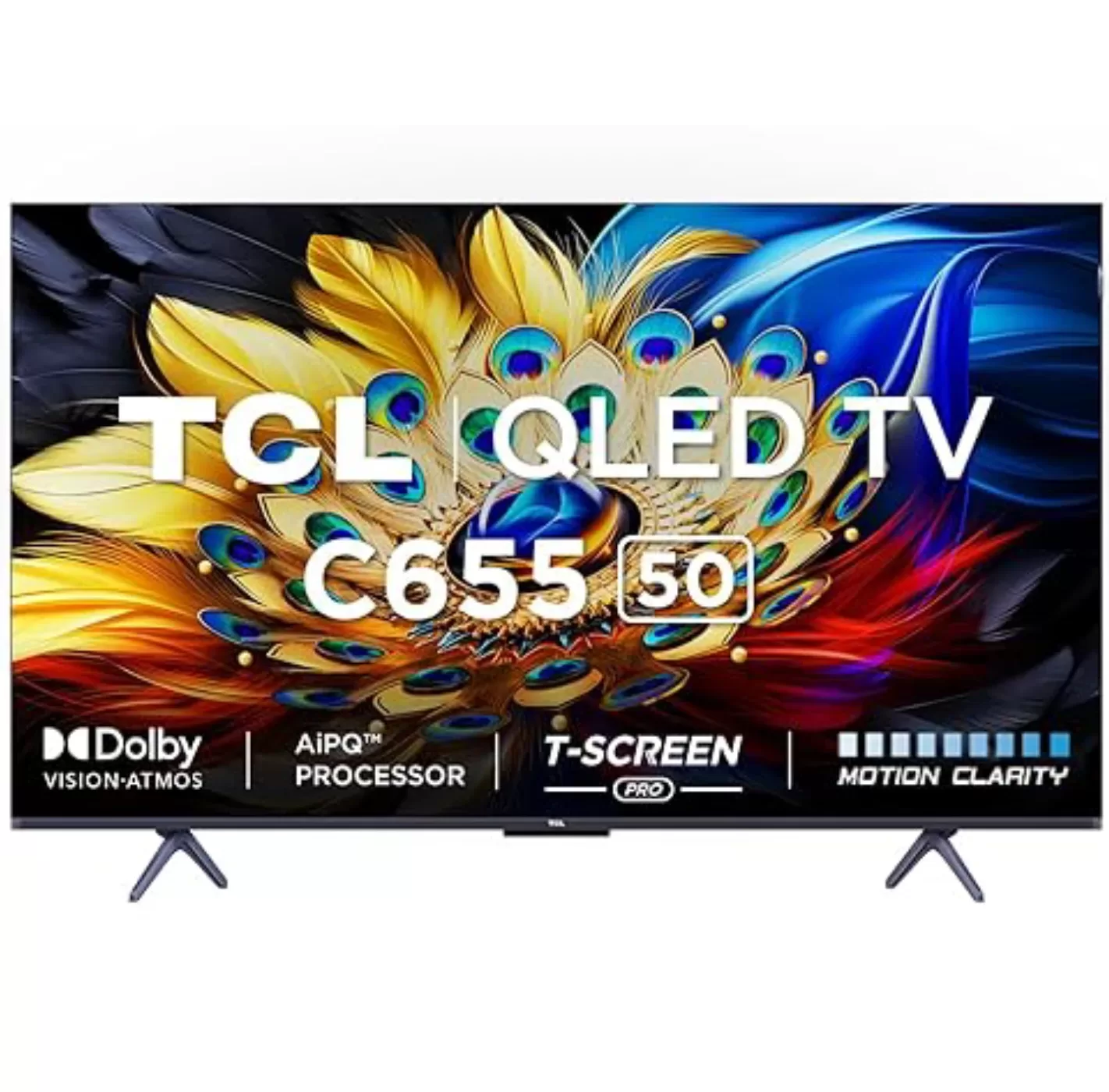 TCL 50-inch QLED 4K Smart TV, 50C655