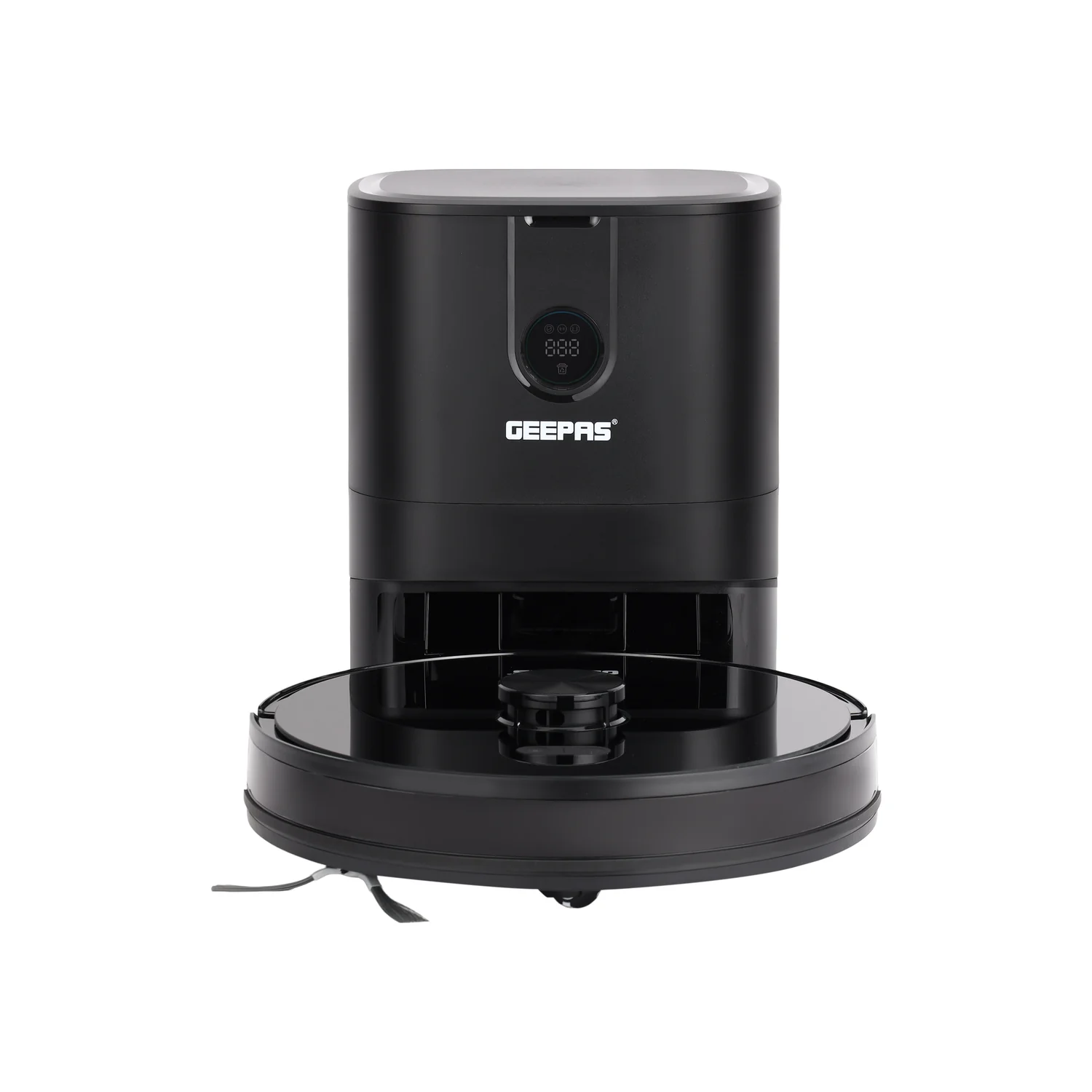 Geepas 2-in-1 Wet & Dry Robot Vacuum Cleaner | LDS Navigation, TUYA App Control | 4 Cleaning Modes 2600 mAh Battery & Auto Recharge | 4 Anti Drop Sensors, Remote Control, Brushless Motor | GRVC1905