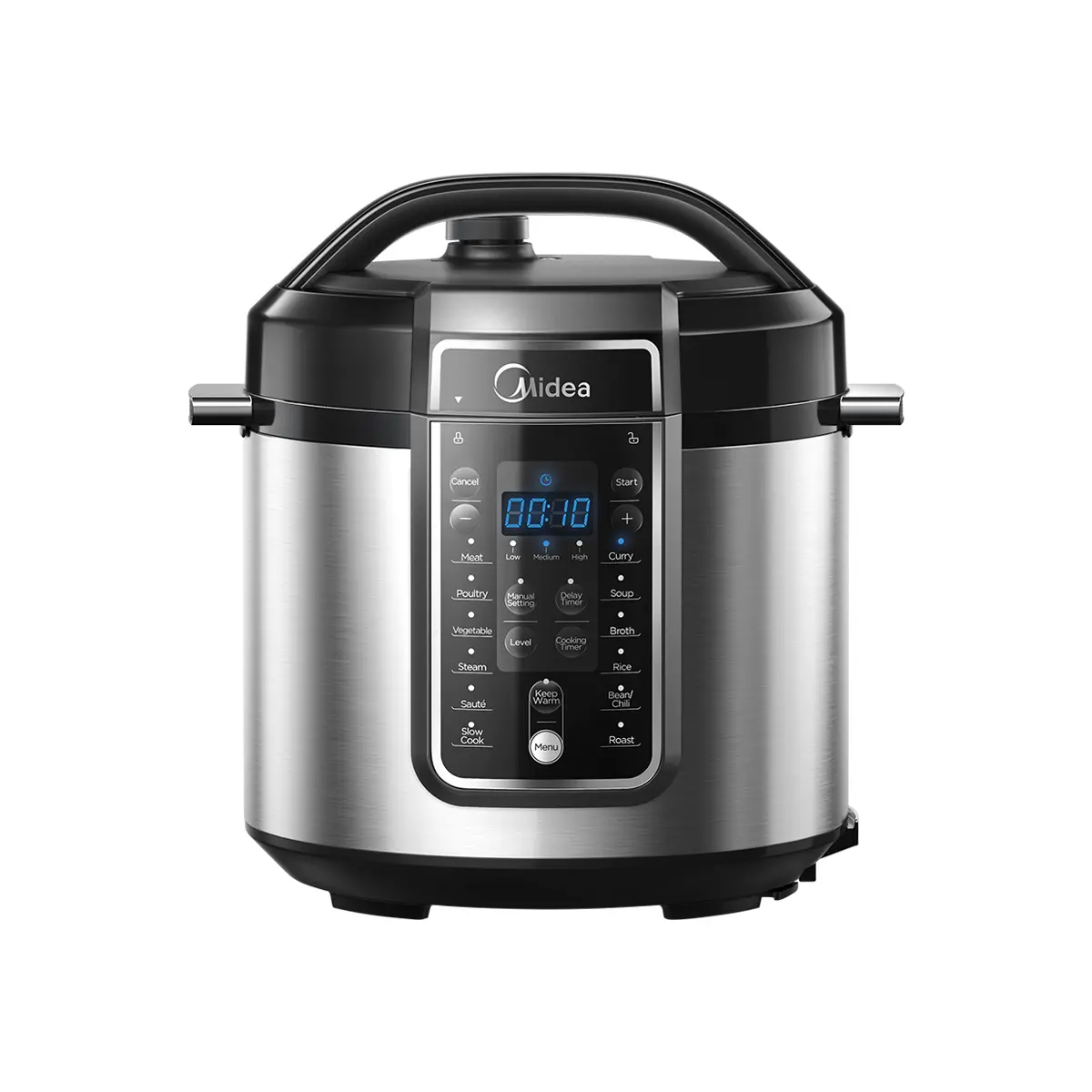 Midea 5.7L 12-in-1 InnerCher Multi Cooker with Digital Pressure Cooker Function, MY-CS6037WP2