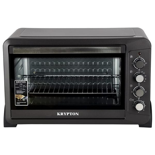 Krypton Electric Oven with Rotisserie & Convection, 2800W, KNO6356 100L Capacity, Black