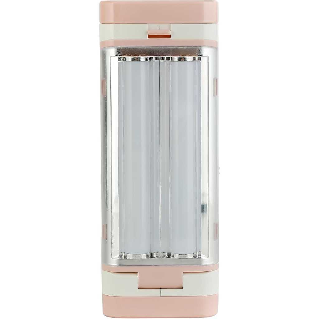 Geepas GSE5543 Solar Emergency Lantern, Red and Silver