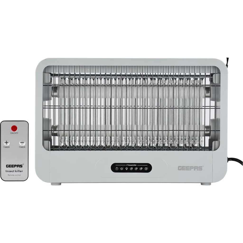 Geepas Mosquito Killer with Remote Control - GBK25605 | Front Rear Double Grid | Low Power Consumption - Suitable for Home and Office