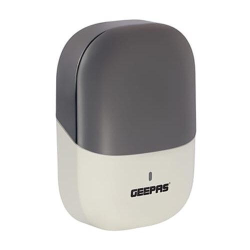GEEPAS Wet & Dry Pocket Electric Shaver for Men | 2 Magnetic Heads IPX7 Waterproof 60-Min Cordless Use | One Press Operation LED Indicator Travel-Friendly Design Easy Cleaning | GSR57518UK