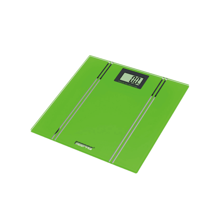 Geepas Gbs4208 Digital Personal Scales - Easy Read Display, Large Platform for More Foot Room, Step-On for Instant Weight Reading, Max Capacity 150 kg | 6mm Tempered Glass, Auto Off & Zero