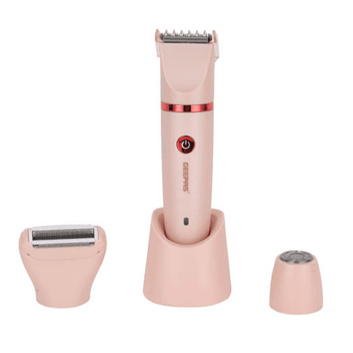 Geepas 3-in-1 Waterproof Lady Shaver Set, GLS57521UK