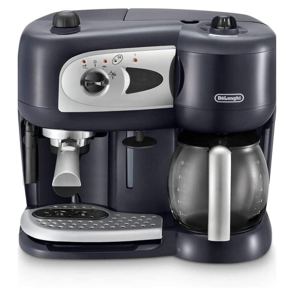 De'Longhi BCO260CD.1 Combined Espresso Machine, 2-in-1 Coffee Pump and Coffee Maker, Black