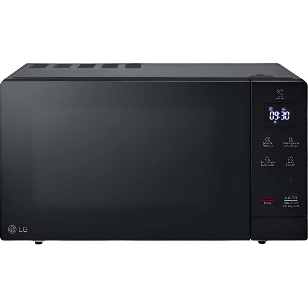 LG 30(L) “Solo” NeoChef Microwave Oven, Smart Diagnosis™, EasyClean™, Smart Inverter, Black, MS3032JAS