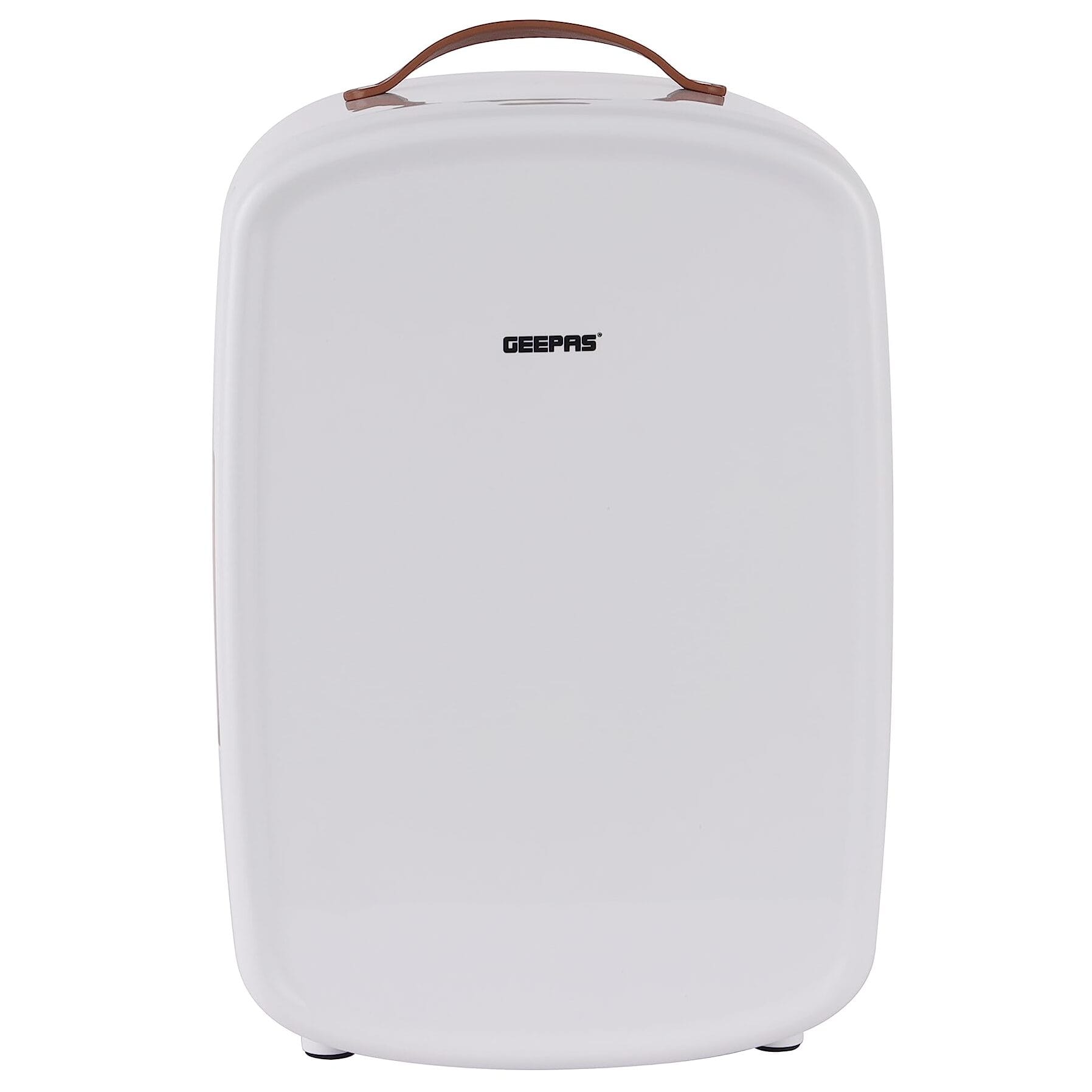 Geepas 10 L Mini Refrigerator- GRF63052 | Mini Fridge, Ideal for Home and Car | With Semiconductor Direct Cooling, AC/DC Working| Easy to Carry, Perfect for Camping, Picnic, Trips, Boating