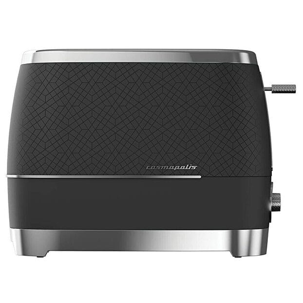 Beko Toaster, 2 Wide Slots, 5 Manual Browning Levels, 900 Watts, Black - TAM 8202 B