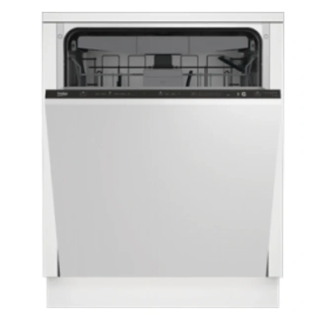 BEKO BDIN36520Q Fully Integrated Standard Dishwasher - Black Control Panel - E Rated