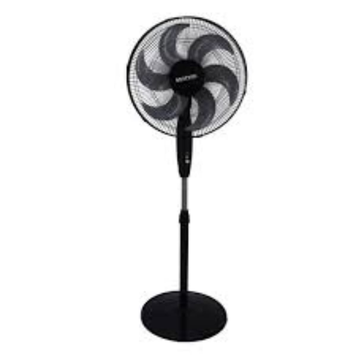 Krypton Stand Fan with Remote Black, 16 Inches, KNF6274