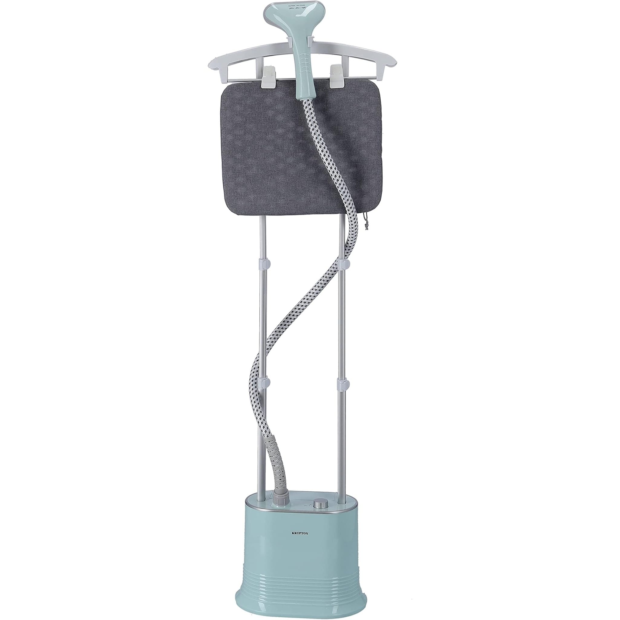 Krypton Garment Steamer With Adjustable Poles, Overheat Protection, White, KNGS6224