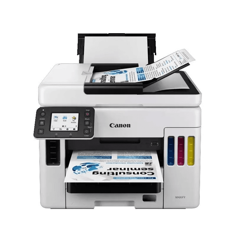 CANON MAXIFY GX7040 Wireless Colour All-in-one Refillable MegaTank Inkjet Printer, White