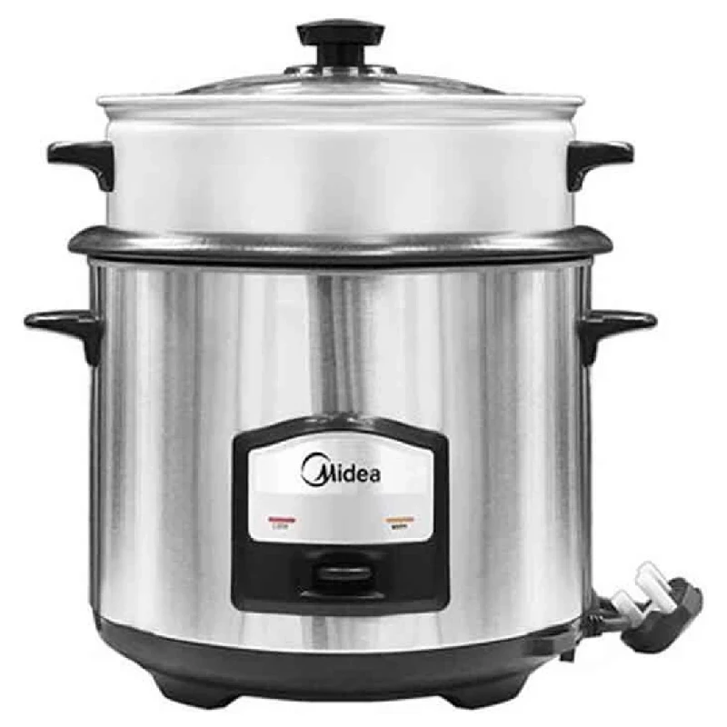Midea 1.8L Rice Cooker with Steamer 750W – Model MG-TH657A