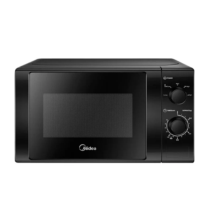 Midea 20L Microwave Oven, Black Glass Finish | MM720C2GX-B