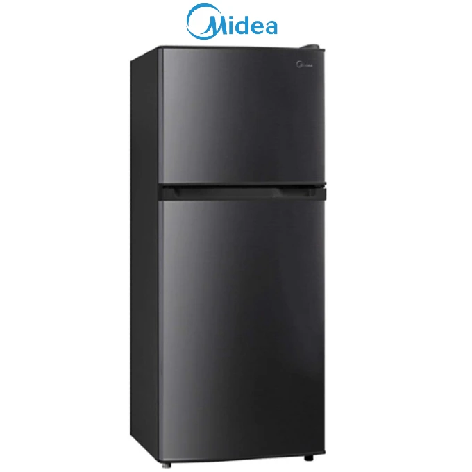 Midea 237 Litres Double Door Refrigerator MDRT237 – Silver