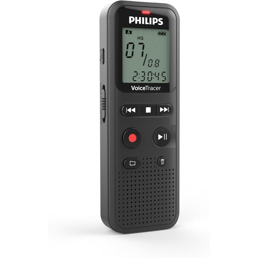 Philips Voice Recorder DVT1160 Black