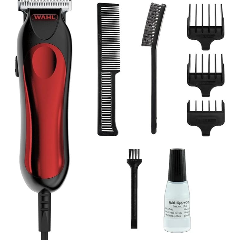 Wahl Shaver Beard Trimmer Men, T Pro Corded Afro Hair Trimmers for Men, Stubble Trimmer, Male Grooming Set