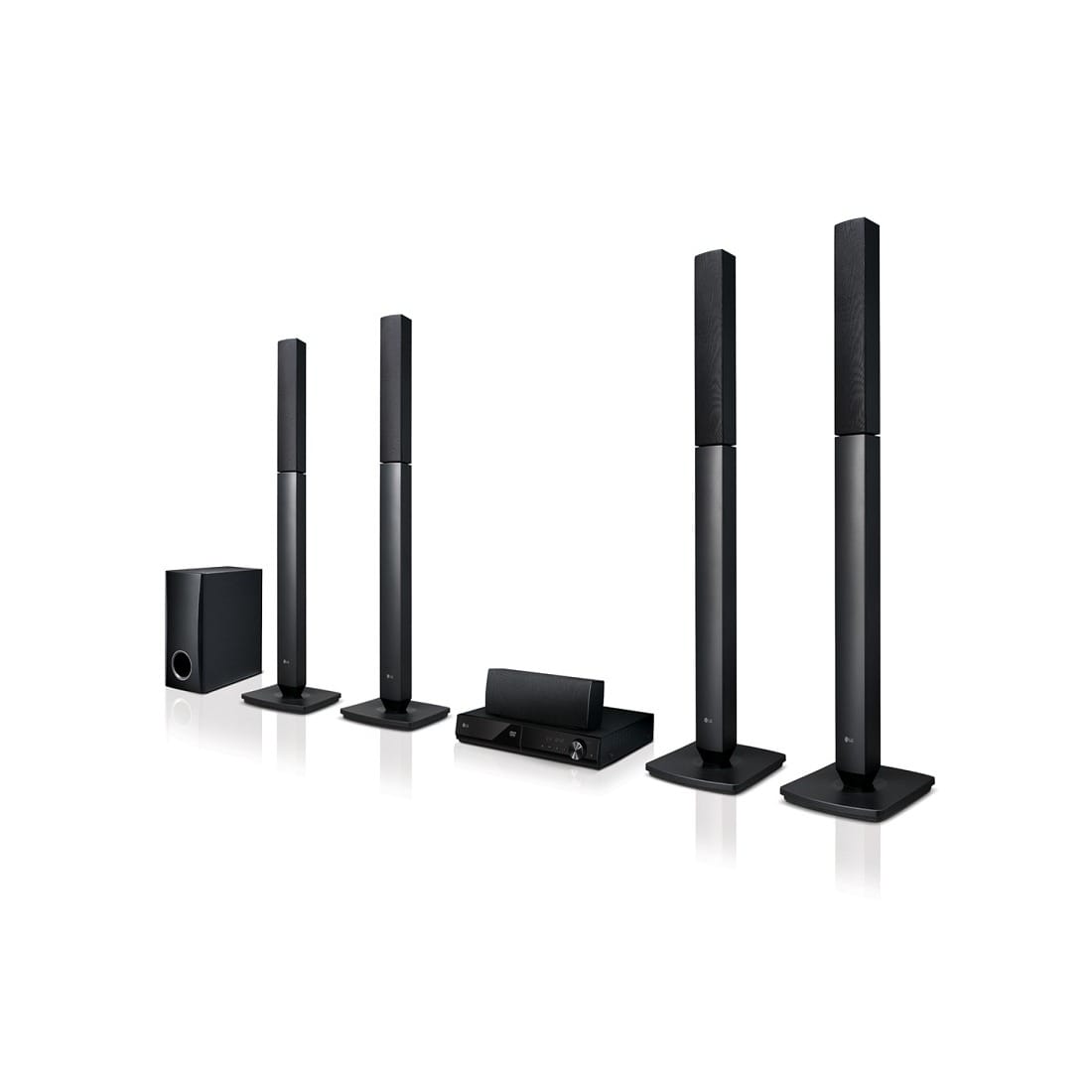 LG Home Theater 330W LHD457 Tower Speakers