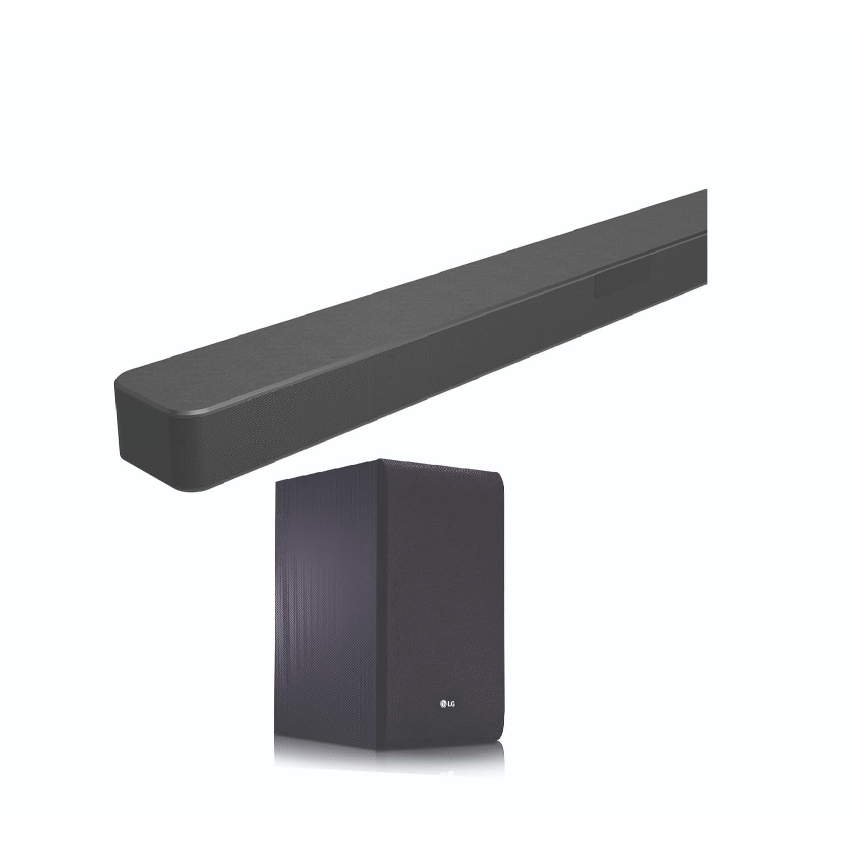 LG SN4 300W, 2.1 Ch with Dolby Audio and DTS Digital Surround, Wireless Carbon Woofer for Deep Bass and High Fidelity Sound, HDMI USB Bluetooth, Optical and TV Sound Sync, LG Sound Bar App